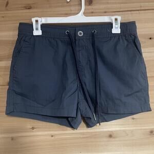 Dark Navy Blue Dash Shorts